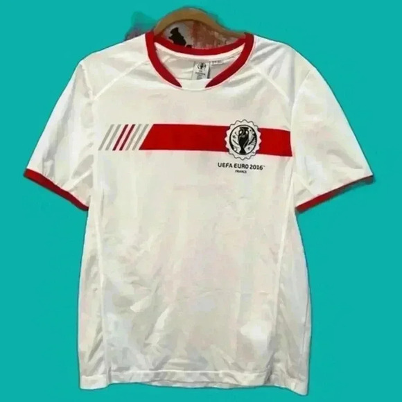 UEFA Euro 2016 France England‎ jersey Men's Size Medium - Picture 1 of 6